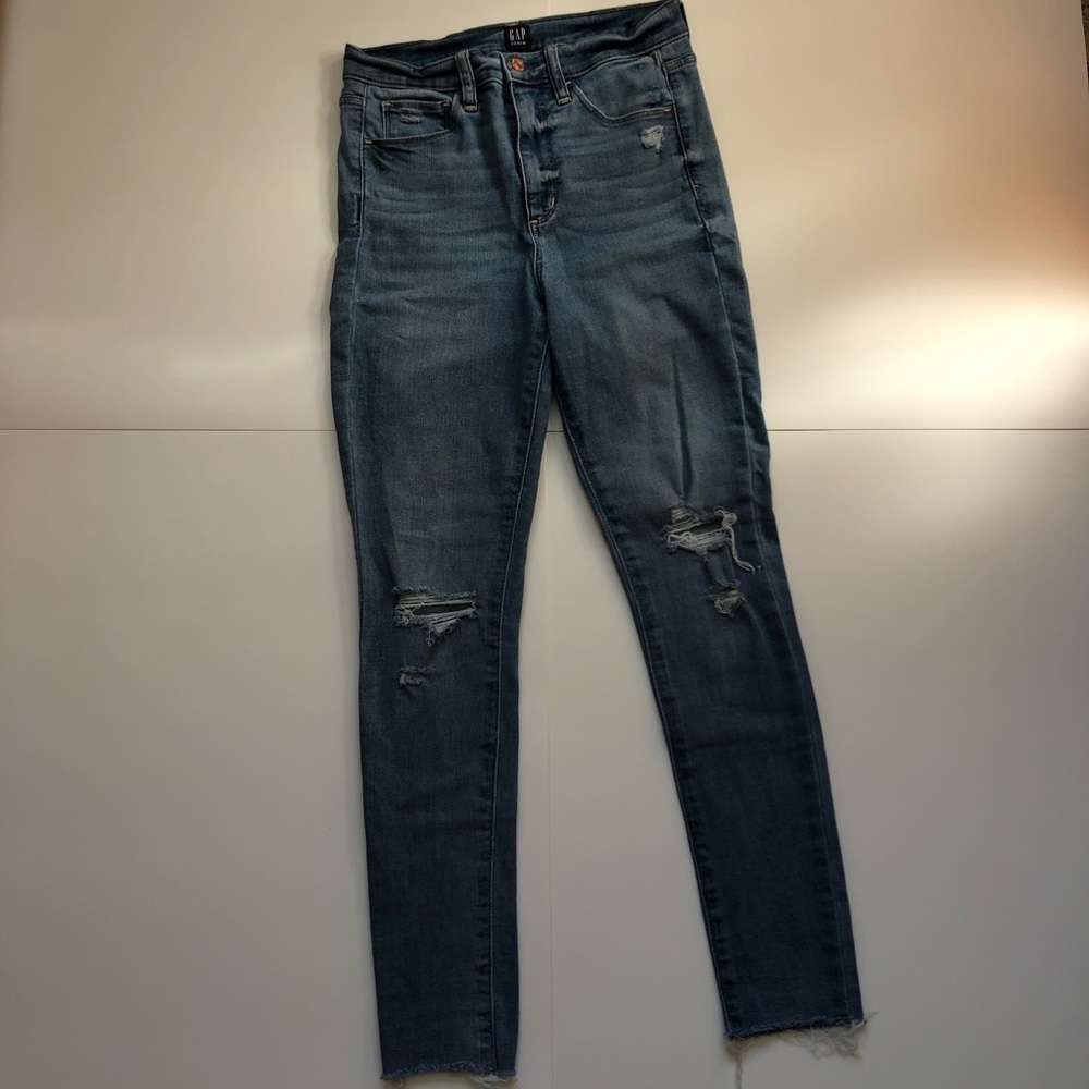 High waisted denim Gap jeans
